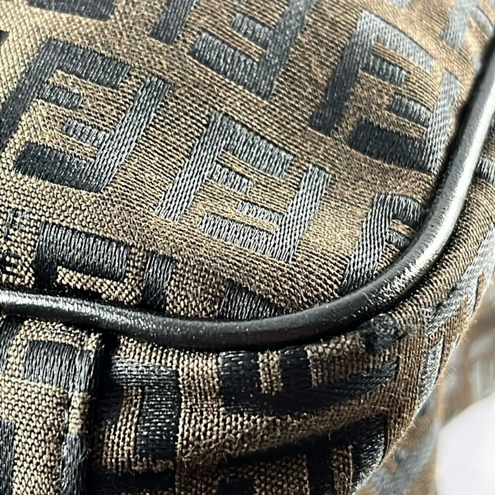 FENDI Brown Zucchino Canvas Briefcase‎ - Picture 11 of 14